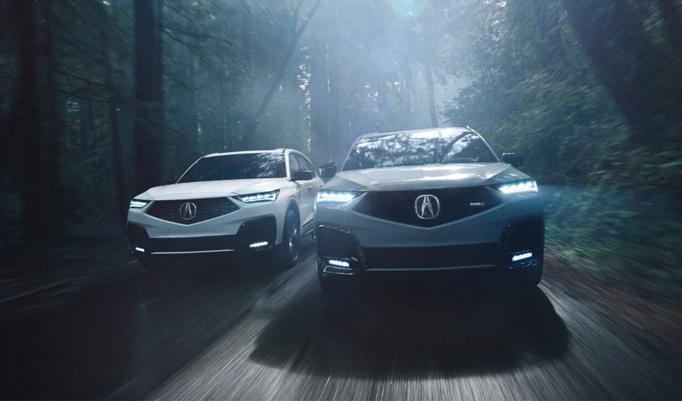 Two Acura SUVs featured by Johnson City Acura